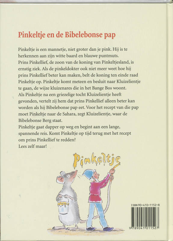 Achterkant van 28 en de Bibelebonse pap