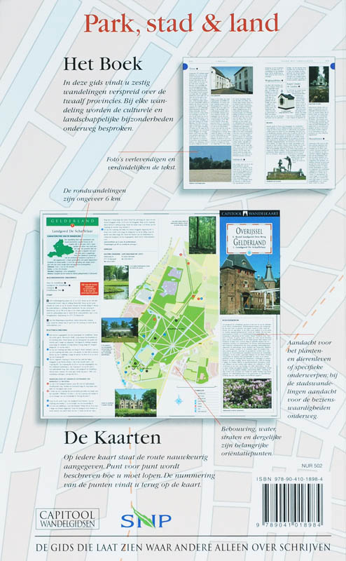Achterkant van Capitool Wandelingen door park, stad & land