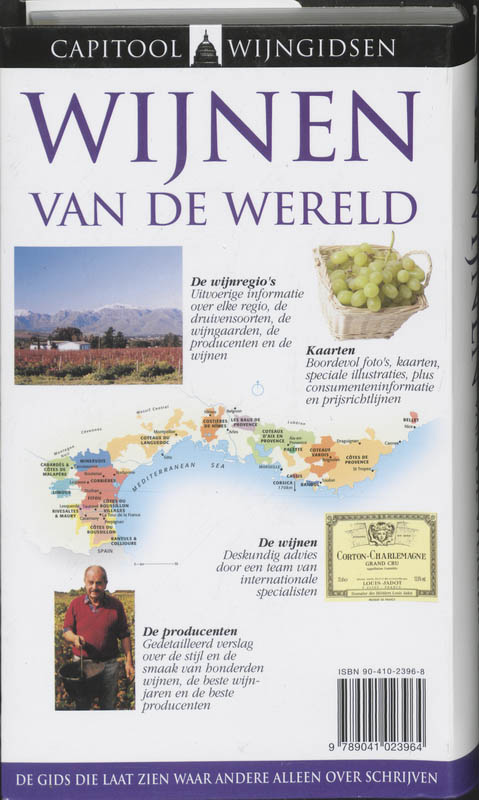 Achterkant van Wijnen van de wereld