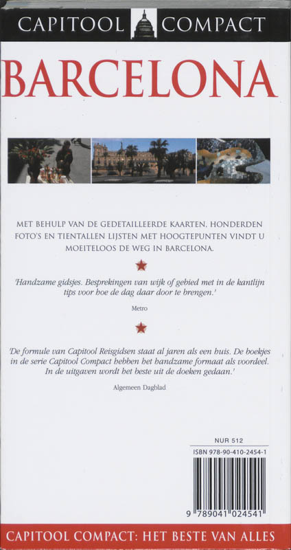 Achterkant van Barcelona