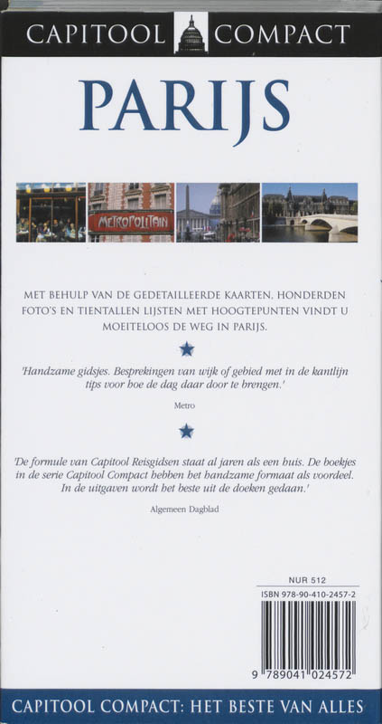 Achterkant van Parijs