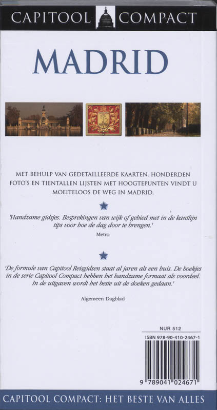Achterkant van Madrid