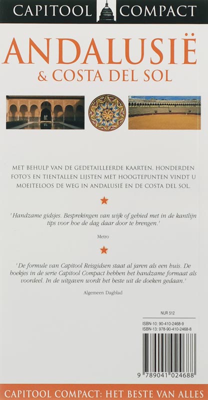 Achterkant van Andalusië & Costa del Sol