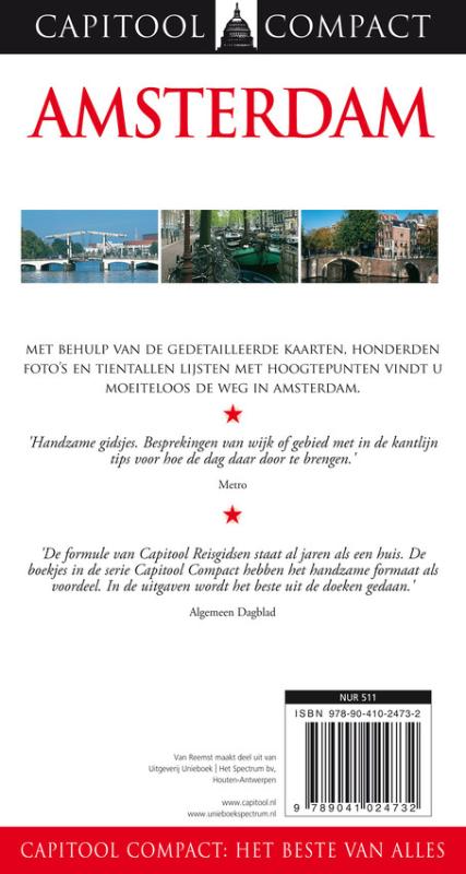 Achterkant van Amsterdam
