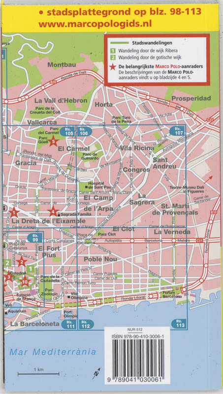 Achterkant van Barcelona
