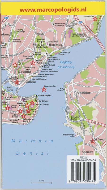 Achterkant van Istanbul