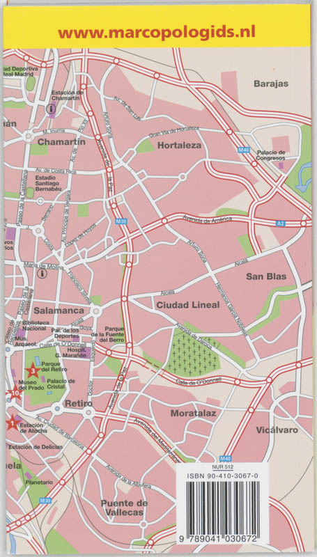Achterkant van Madrid
