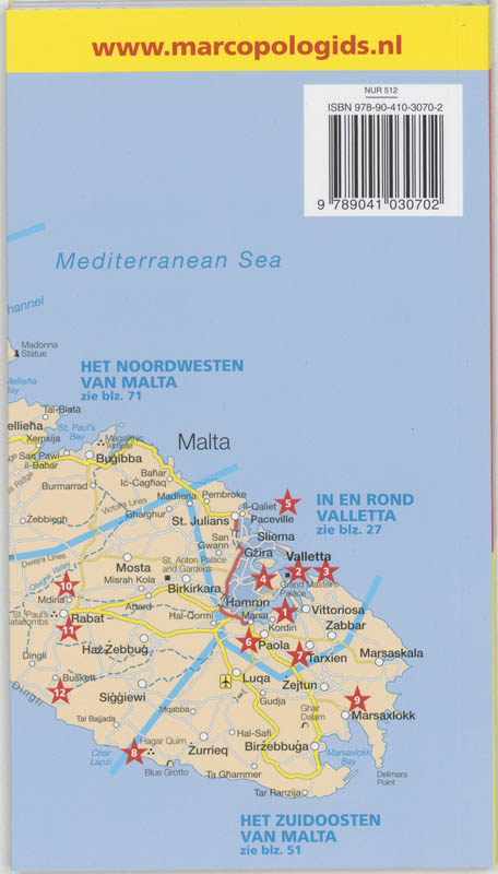 Achterkant van Malta / Gozo