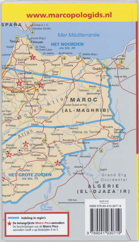 Achterkant van Marokko