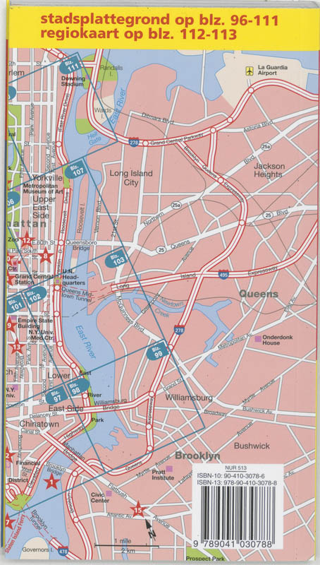 Achterkant van New York