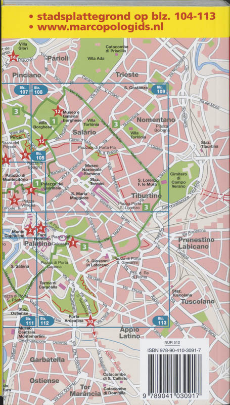 Achterkant van Rome