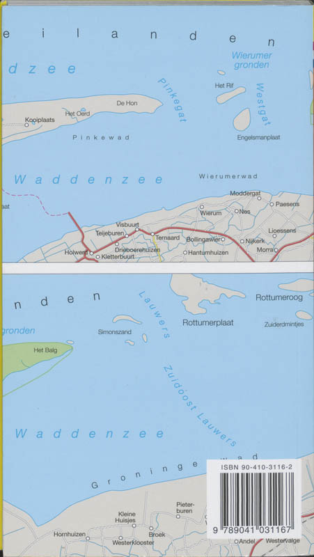 Achterkant van Waddeneilanden