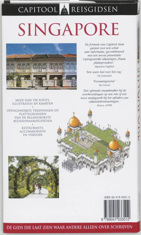 Achterkant van Singapore