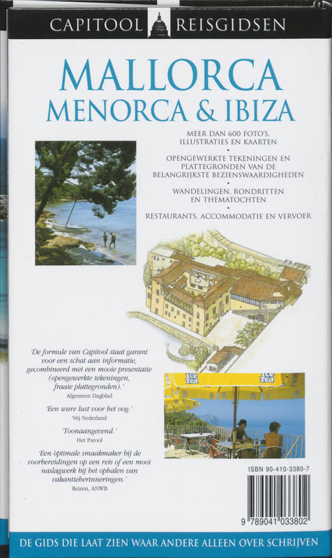 Achterkant van Mallorca, Menorca & Ibiza