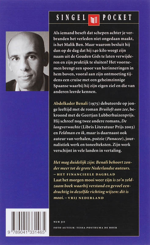 Achterkant van Laat het morgen mooi weer zijn