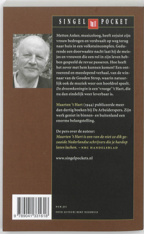 Achterkant van De droomkoningin