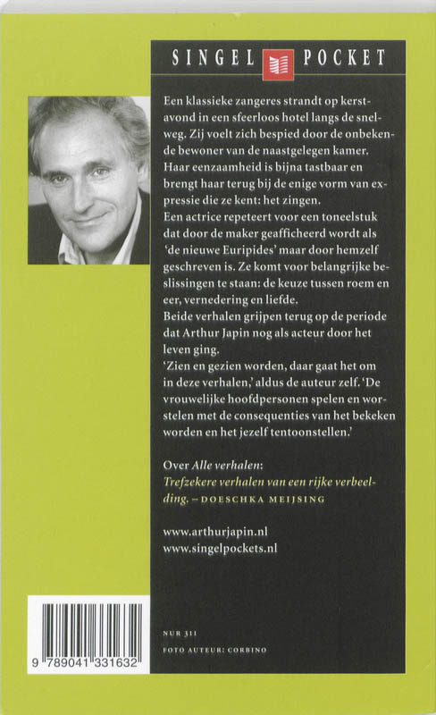 Achterkant van De klank van sneeuw