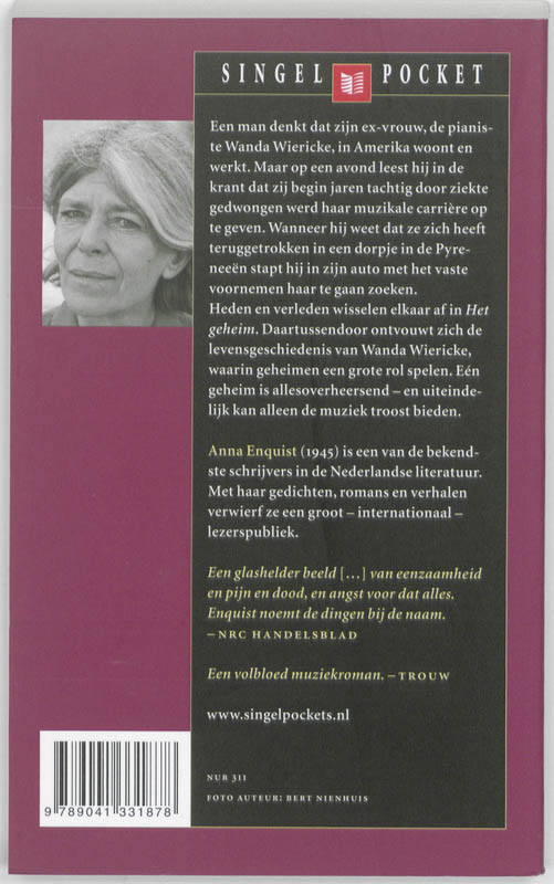 Achterkant van Het geheim