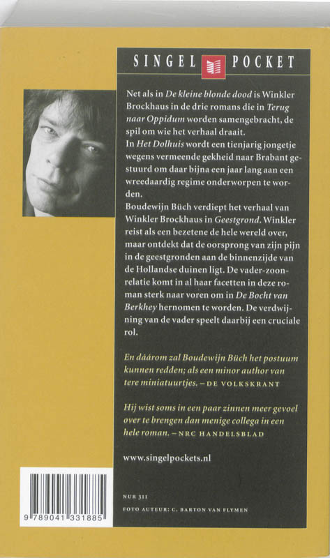 Achterkant van Terug naar Oppidum