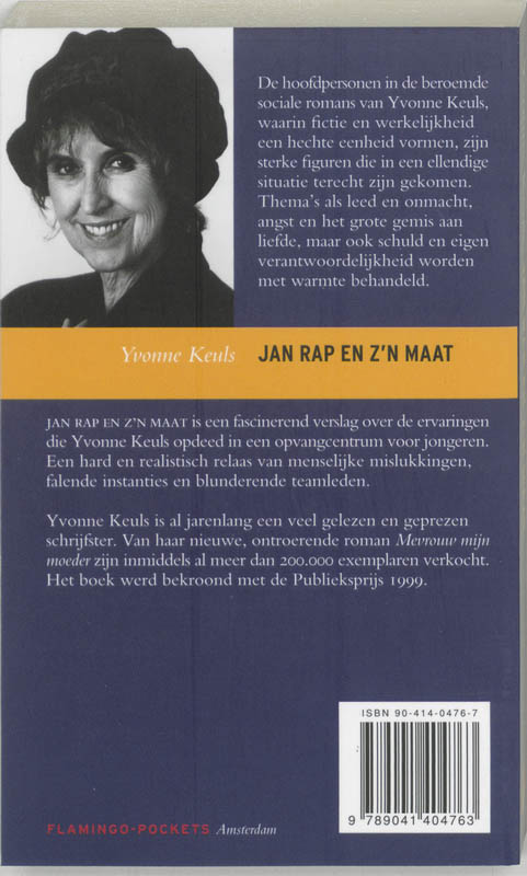 Achterkant van Jan Rap en z'n maat