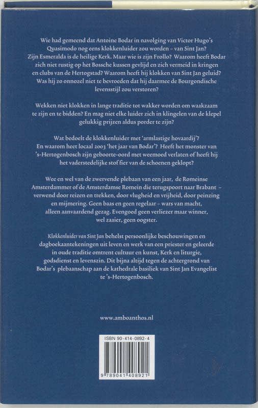 Achterkant van Klokkenluider van Sint Jan