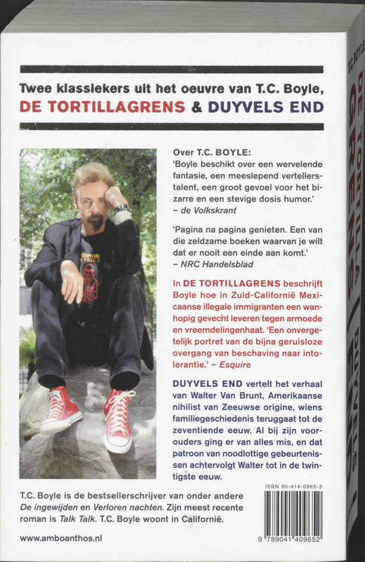 Achterkant van Duyvels End - De Tortilla grens