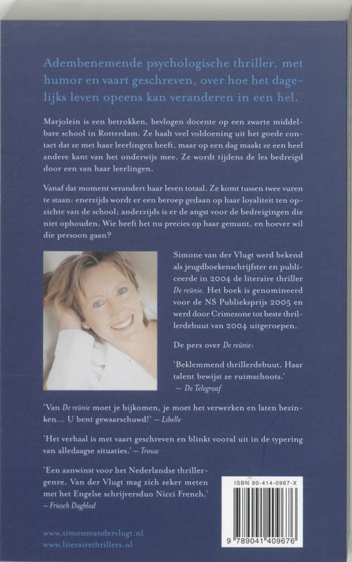 Achterkant van Schaduwzuster