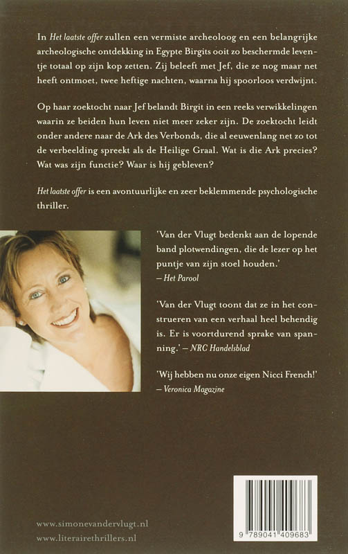 Achterkant van Het laatste offer