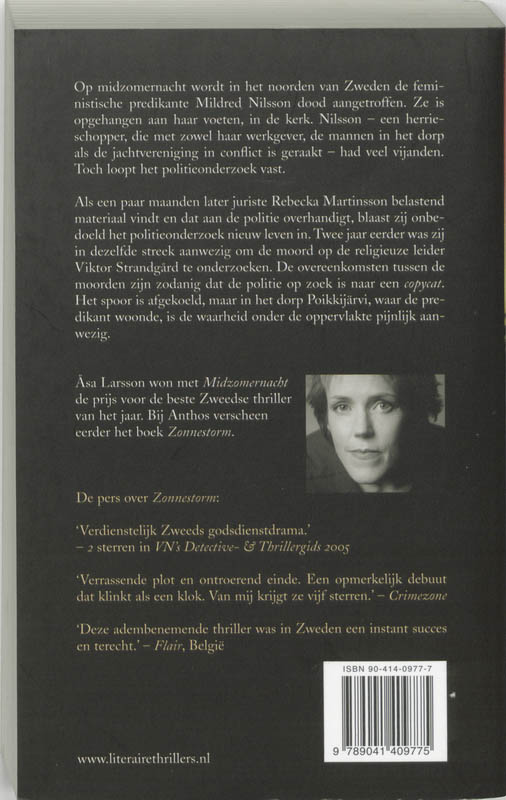 Achterkant van Midzomernacht