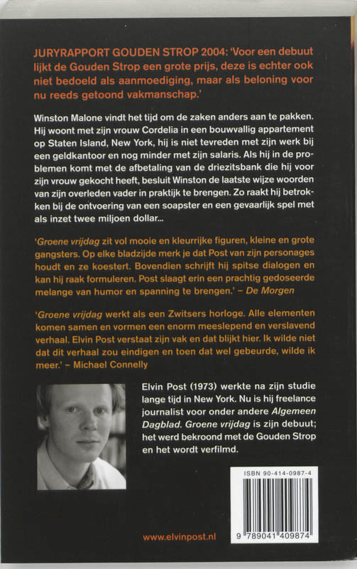 Achterkant van Groene vrijdag