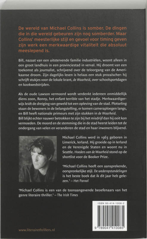 Achterkant van Hoeders van de Waarheid