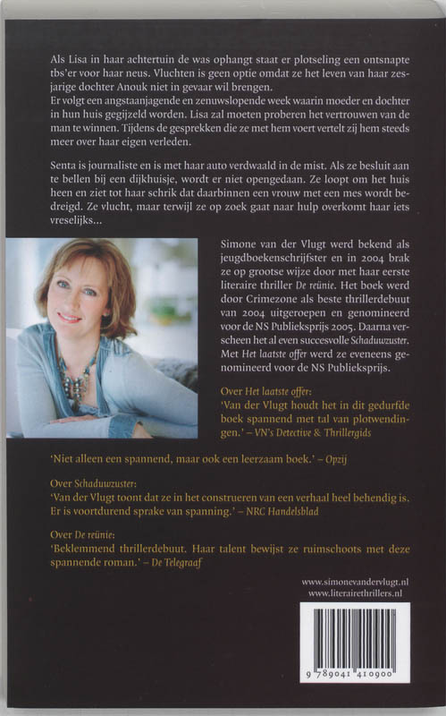 Achterkant van Blauw water
