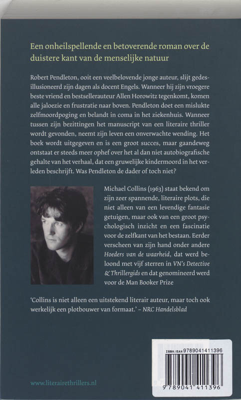 Achterkant van Het geheime leven van E. Robert Pendleton