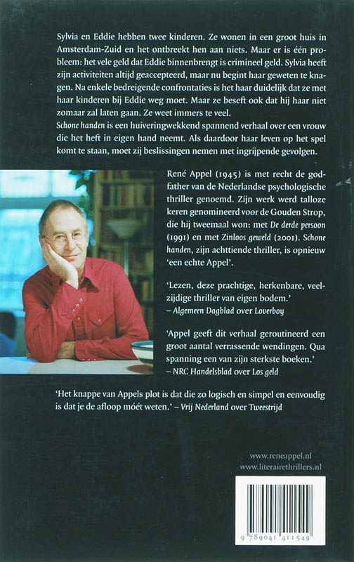 Achterkant van Schone handen