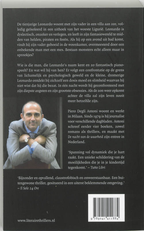 Achterkant van De nacht van de waarheid