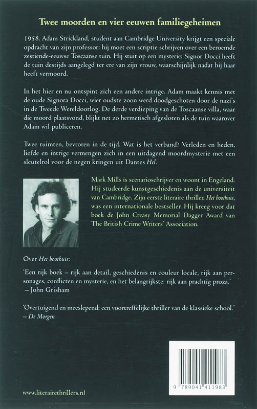 Achterkant van De Toscaanse tuin