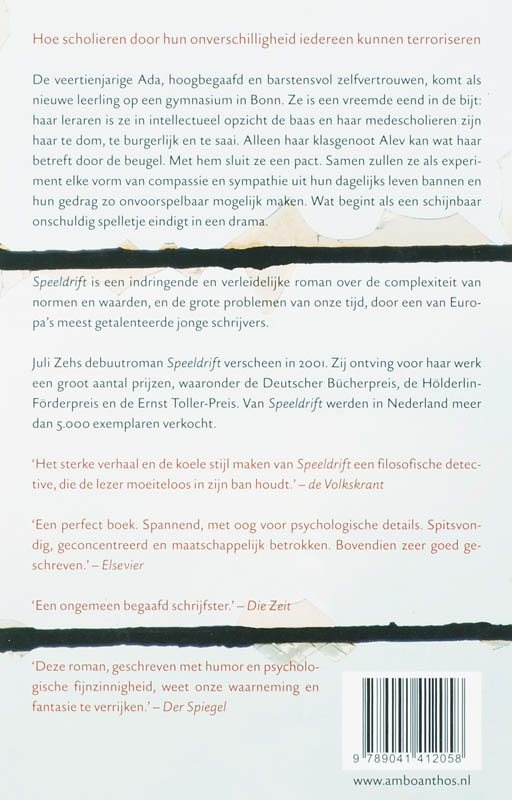Achterkant van Speeldrift