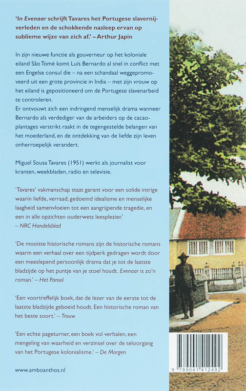 Achterkant van Evenaar