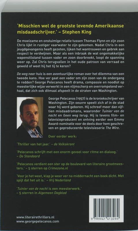 Achterkant van De weg naar huis