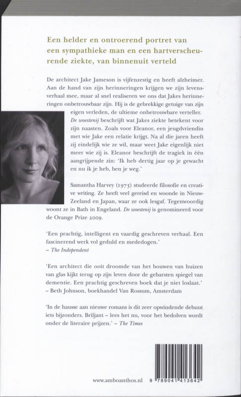 Achterkant van De woestenij