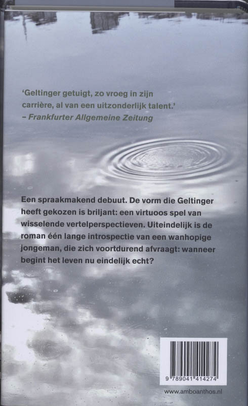 Achterkant van Mens Engel
