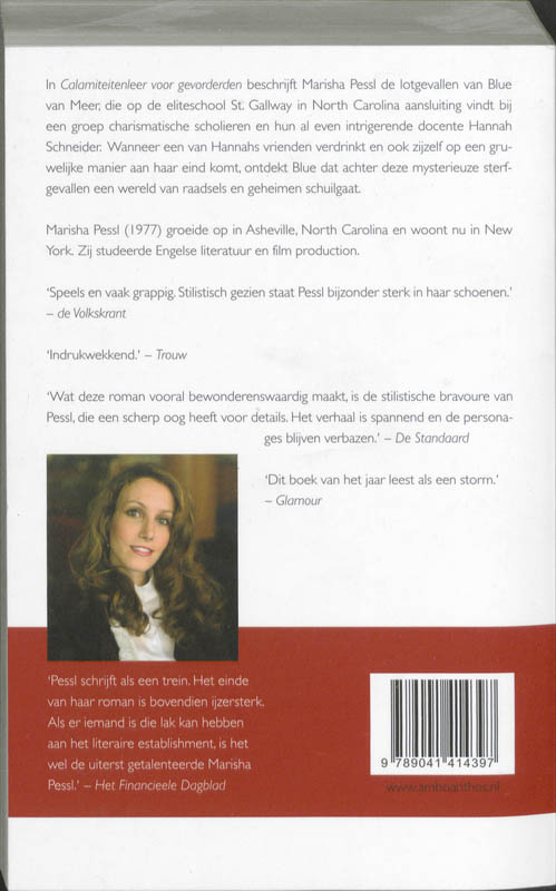 Achterkant van Calamiteitenleer voor gevorderden