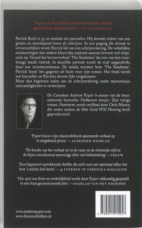 Achterkant van De moordkring