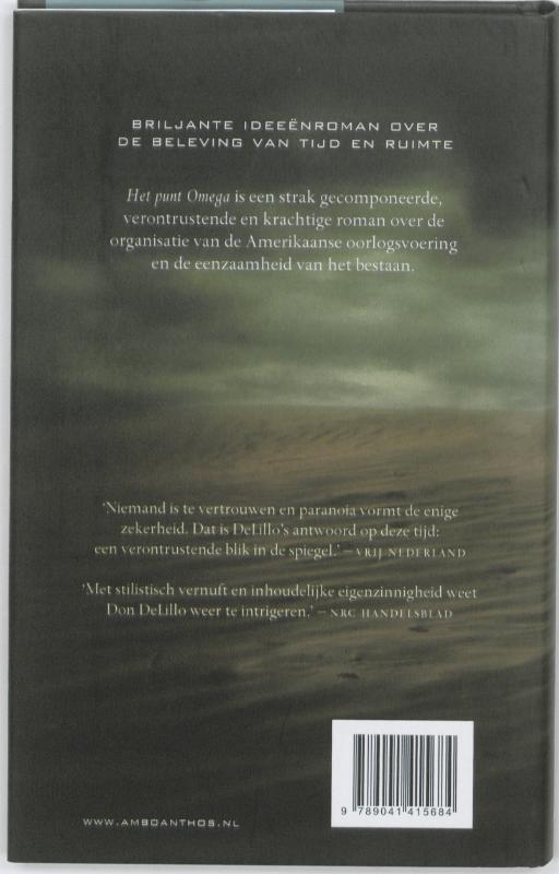 Achterkant van Het punt Omega