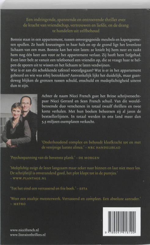 Achterkant van Medeplichtig