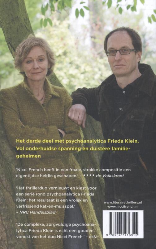 Achterkant van Wachten op woensdag