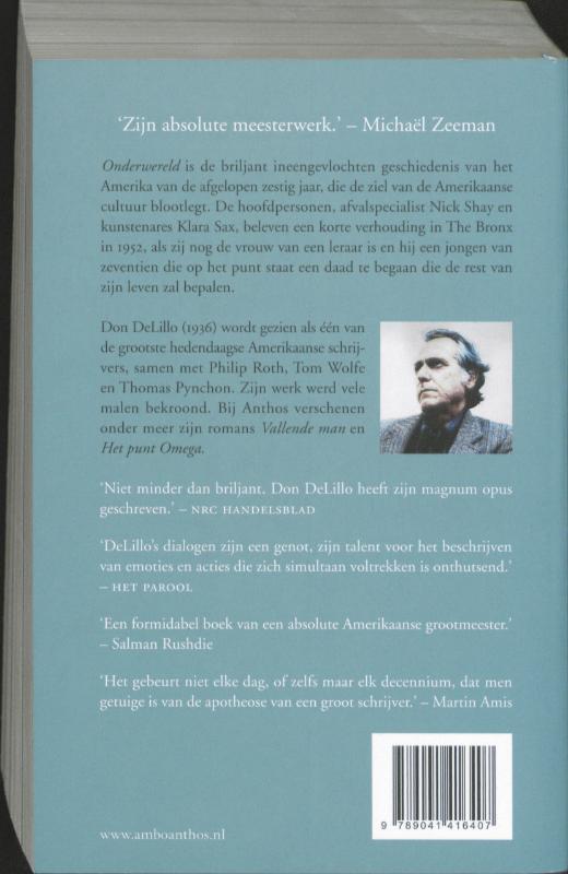 Achterkant van Onderwereld
