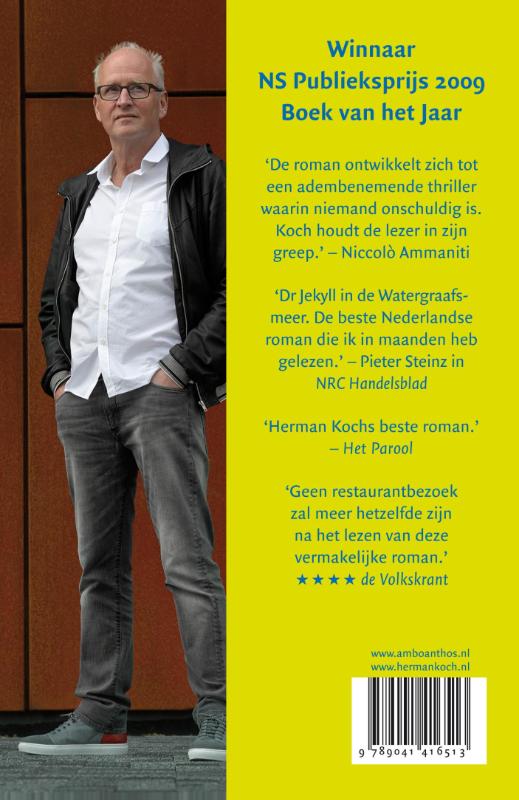 Achterkant van Het diner