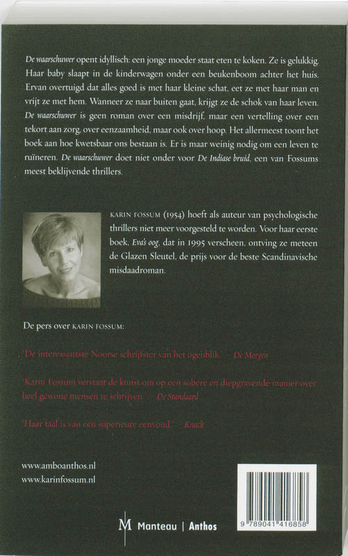Achterkant van De waarschuwer