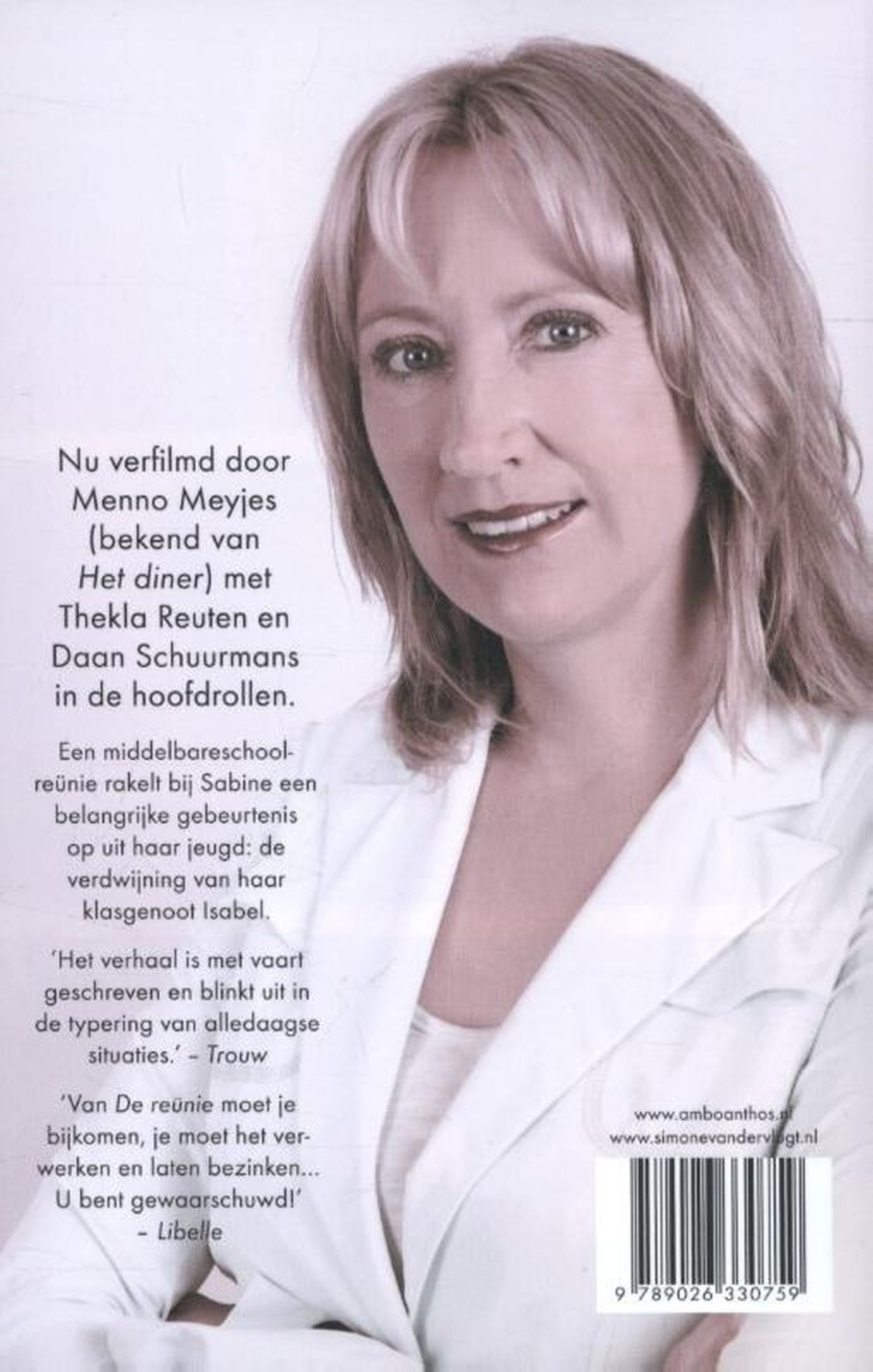 Achterkant van De reünie
